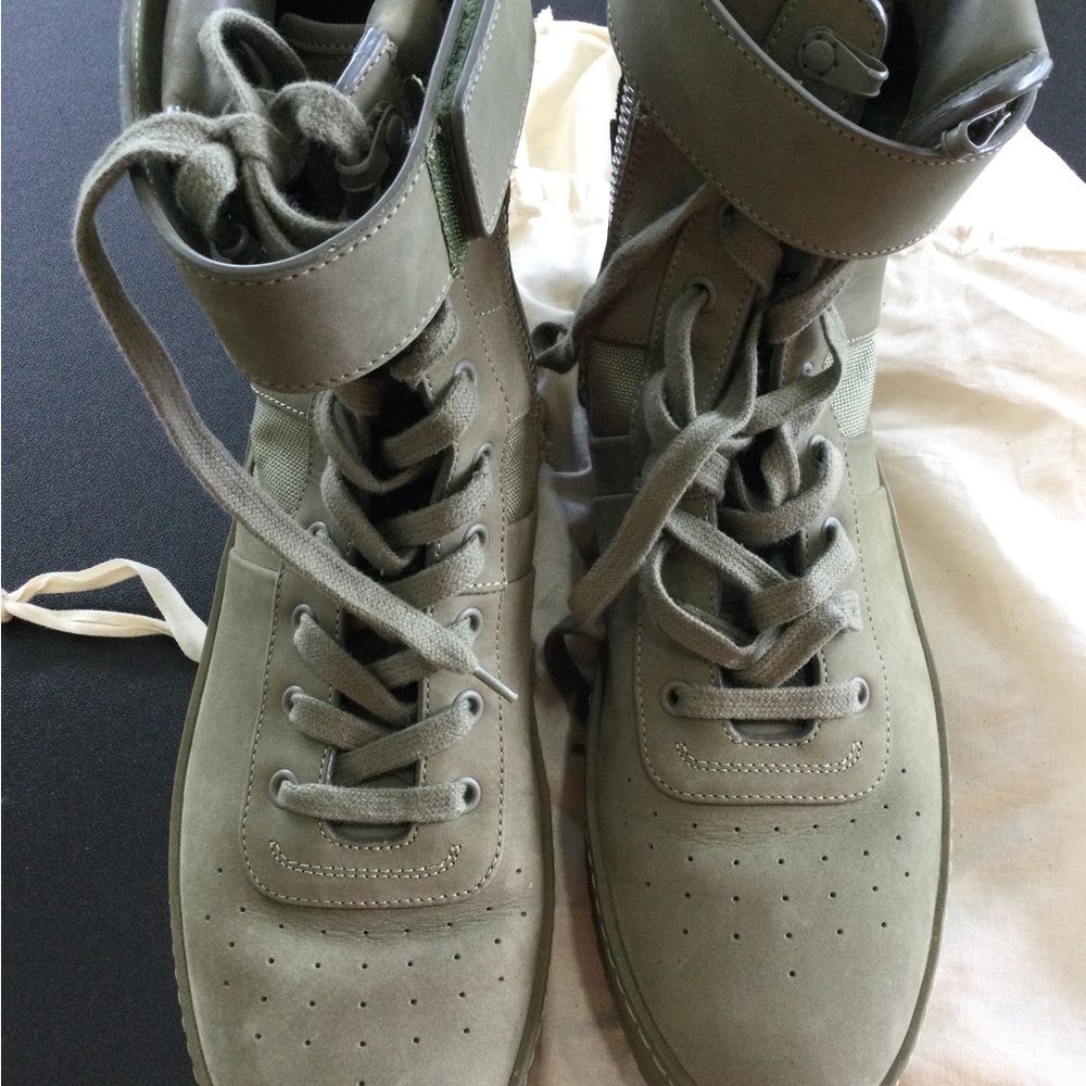 Fear of God Men’s Olive High-Top Lace-Up Boots